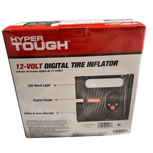 Hyper Tough 12-Volt Digital Tire Inflator